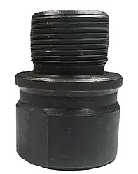 BANISH 5786 ADAPTER THREAD 5/8X24 TO 1/2X28 - Win Repeating Arms Promotion